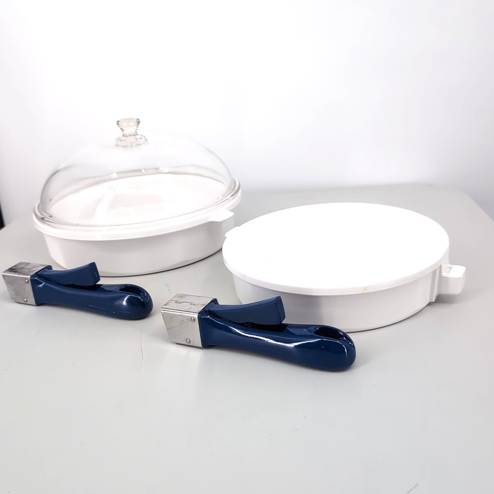Princess House Nouveau Cookware Set 8" Skillet 10.5" Casserole 2 Handles France